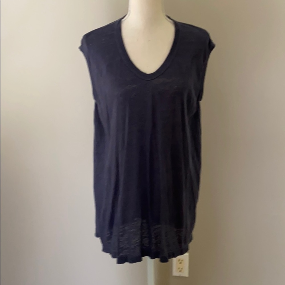 Wilt Linen Muscle T. Navy